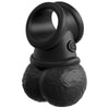 King elite kit arnes ajustable deluxe anillo con testiculos y dildo 20.3 cm
