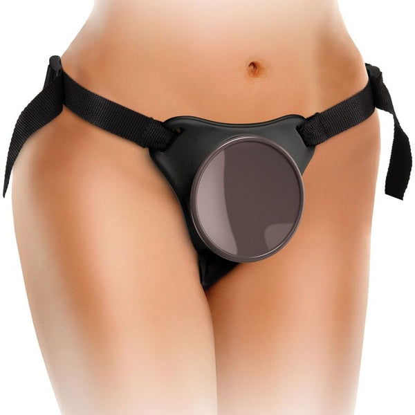 King elite kit arnes ajustable deluxe anillo con testiculos y dildo 20.3 cm
