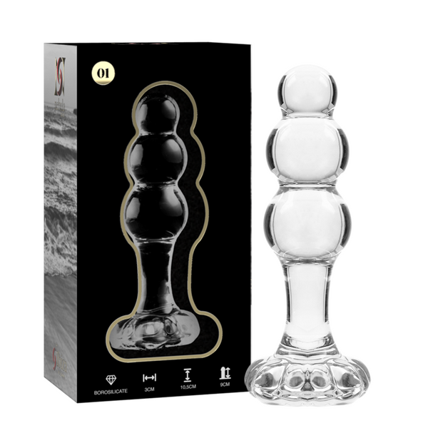 Nebula modelo 1 plug cristal rosa 10.5 cm o 3 cm