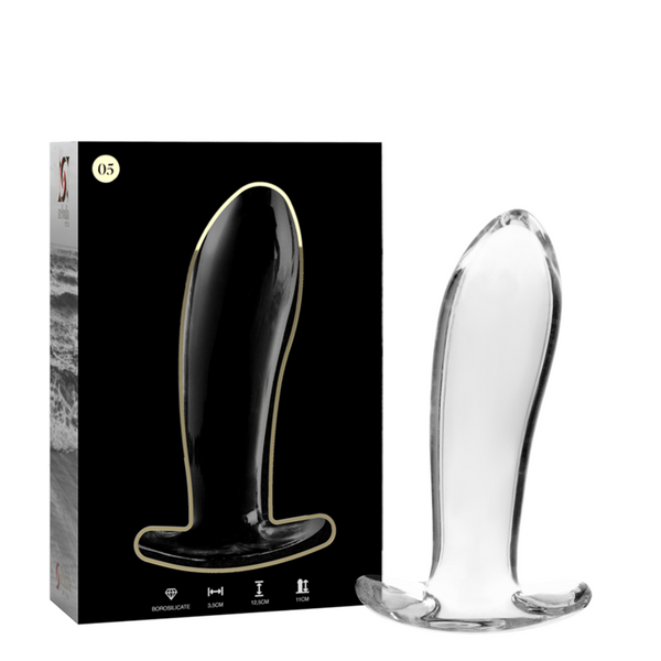 Nebula modelo 5 plug cristal rosa 12.5 cm o 3.5 cm