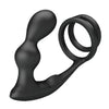 Pretty marshall anillo para pene con plug anal vibratorio y control remoto