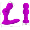 Terrance masajeador vibrador anal con control remoto