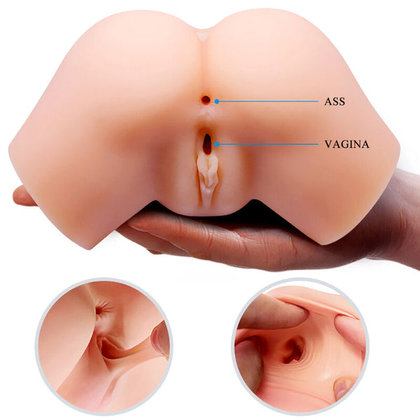 Vagina y ano realísticos vibrador samantha