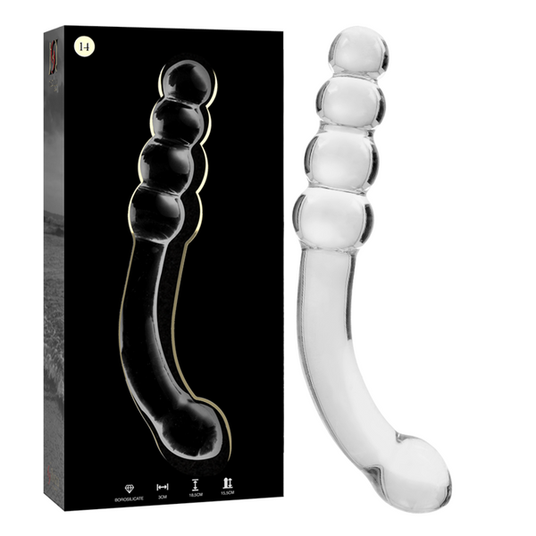 Nebula modelo 14 dildo cristal rosa 18.5 cm o 3 cm