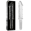 Nebula modelo 24 dildo cristal rosa 28.5 cm o 5 cm