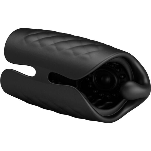 Masturbador manual para glande vibrador recargable