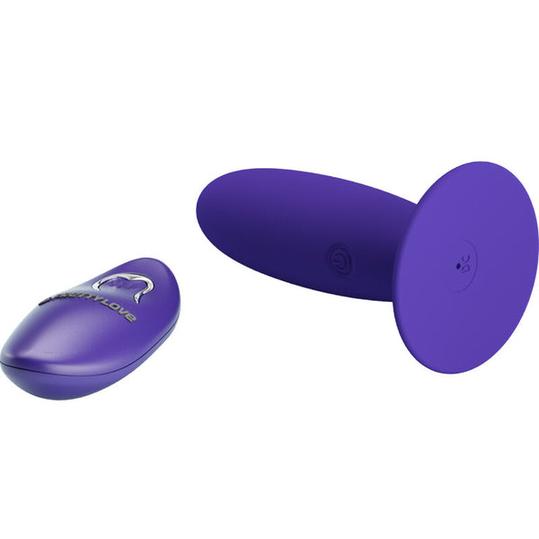 Youth plug anal vibrador control remoto violeta
