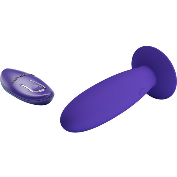 Youth plug anal vibrador control remoto violeta