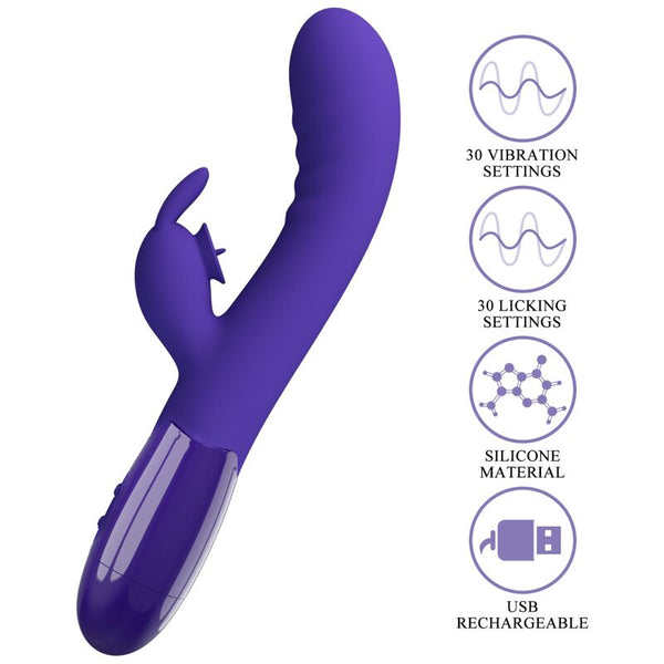 Cerberus youth vibrador rabbit violeta