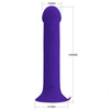 Murray youth dildo vibrador y recargable violeta
