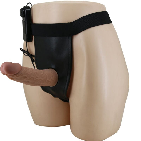 Pretty arnés briefs con vibración dildo incluido