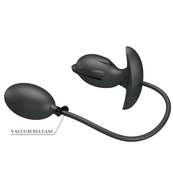 Pretty plug anal delfin inflable y recargable