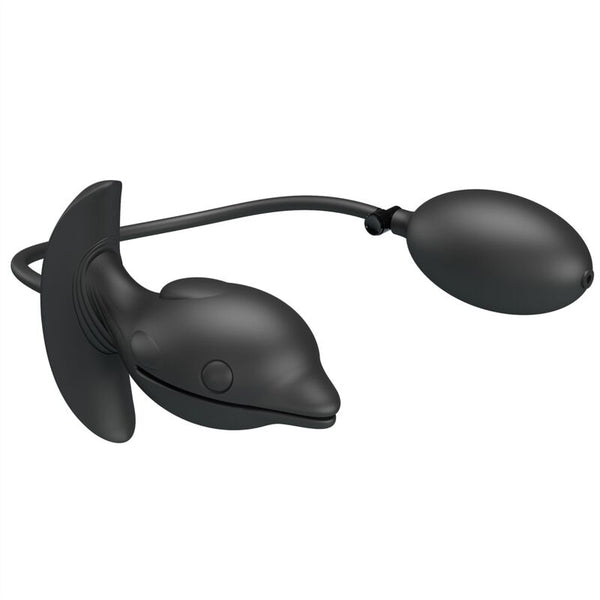 Pretty plug anal delfin inflable y recargable