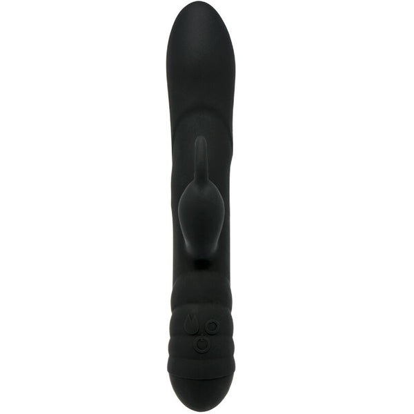 Vibrador y rotador rabbit negro twister masajeador