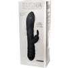 Vibrador y rotador rabbit negro twister masajeador