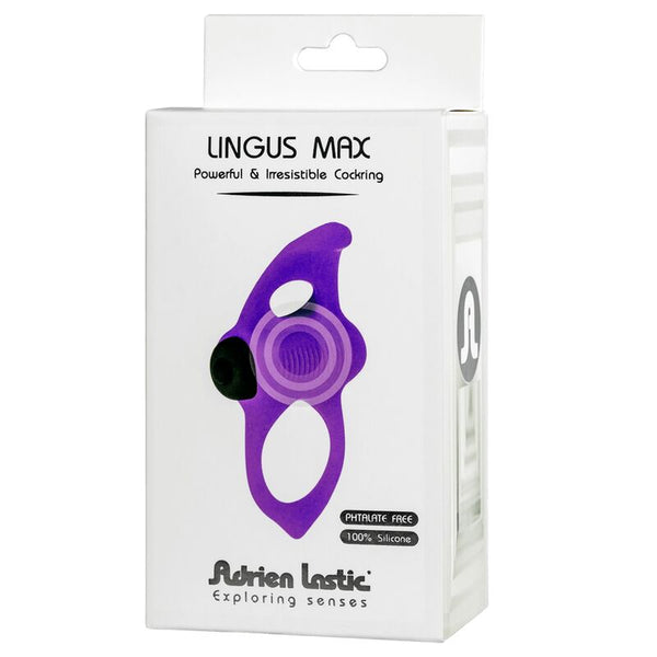 Vibrador violeta lingus max anillo