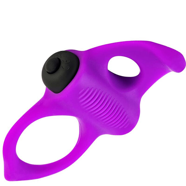 Vibrador violeta lingus max anillo
