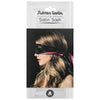 Adrien venda satin reversible rosa negro