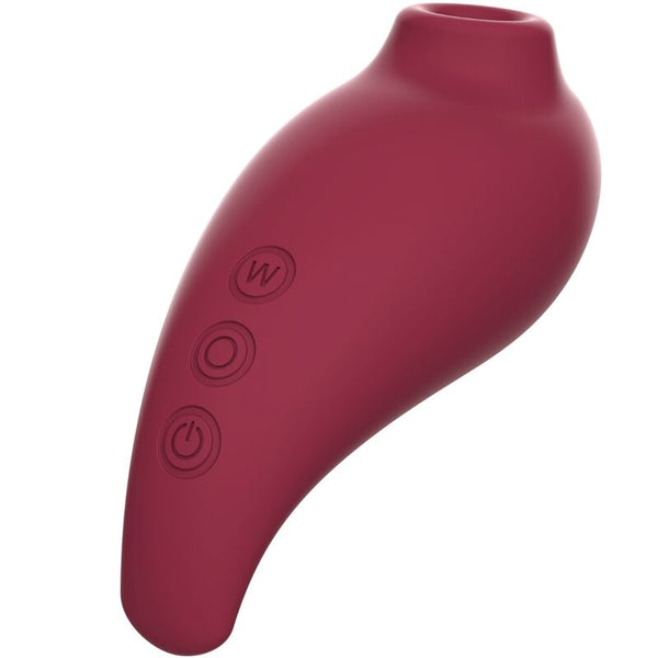 Succionador clítoris con huevo vibrador rojo inspiration