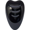 Vibrador recargable control remoto negro ocean breeze 2.0 huevo