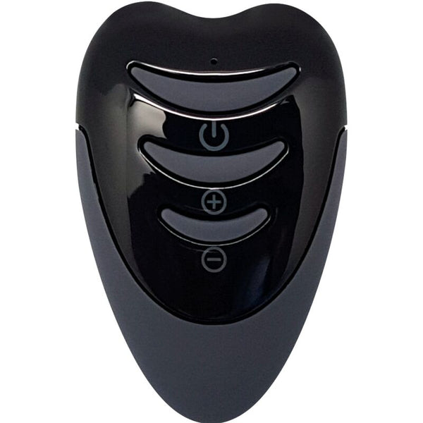 Vibrador recargable control remoto negro ocean breeze 2.0 huevo