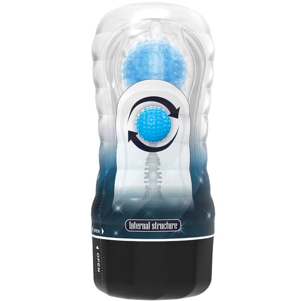 Pretty planet funda masturbadora azul