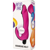 Vibrador rosa 14.9 cm bifun pro dildo