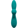 Vibrador y succionador caribbean shine azul