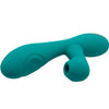 Vibrador y succionador caribbean shine azul