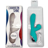 Vibrador y succionador caribbean shine azul
