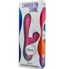 Vibrador y succionador caribbean shine fucsia