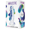 Alive majestic pene realístico transparente 14.7 cm