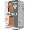Silexd modelo 2 pene realístico silicona premium silexpan caramelo 19 cm