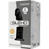 Silexd modelo 2 pene realístico silicona premium silexpan negro 15 cm