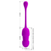 Callie huevo vibrador recargable morado