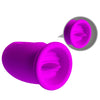 Daisy huevo dual vibrador recargable morado