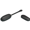 Doreen huevo vibrador de lujo recargable negro control remoto
