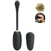 Doreen huevo vibrador de lujo recargable negro control remoto