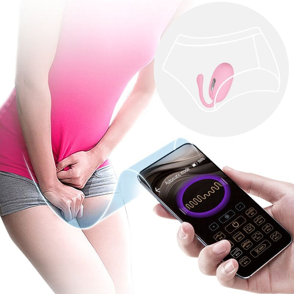 Doreen huevo vibrador recargable rosa