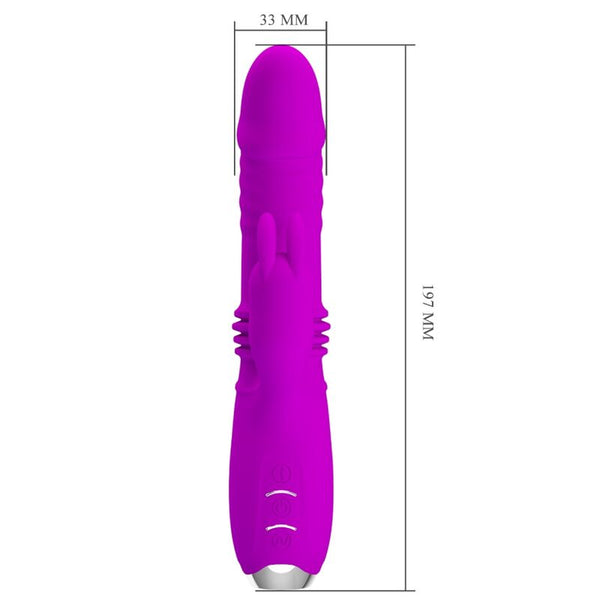 Dorothy vibrador conejo recargable morado
