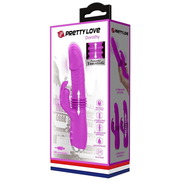 Dorothy vibrador conejo recargable morado