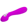 Hector vibrador electroshock recargable y impermeable morado