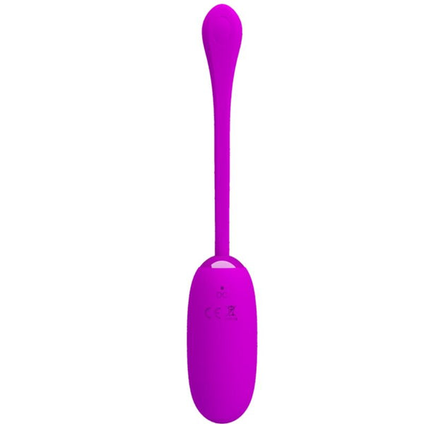 Julius huevo vibrador impermeble y recargable morado