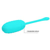 Kirk huevo vibrador recargable verde claro
