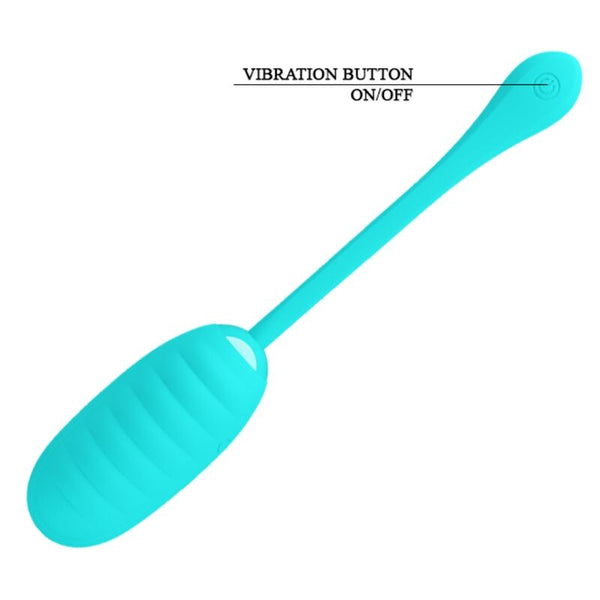 Kirk huevo vibrador recargable verde claro