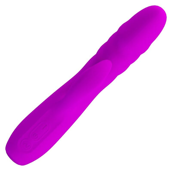 Melanie vibrador conejo recargable morado