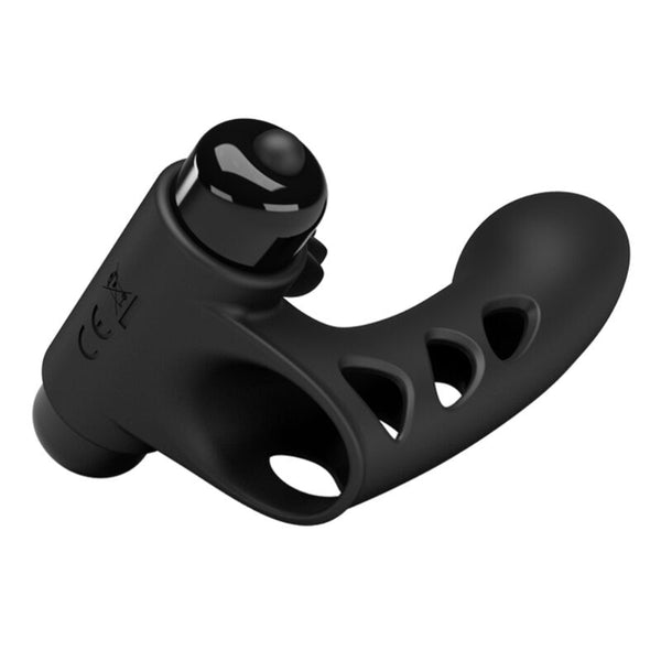 Orlando funda de dedo vibrador negro