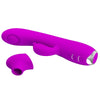 Regina vibrador succionador recargable morado
