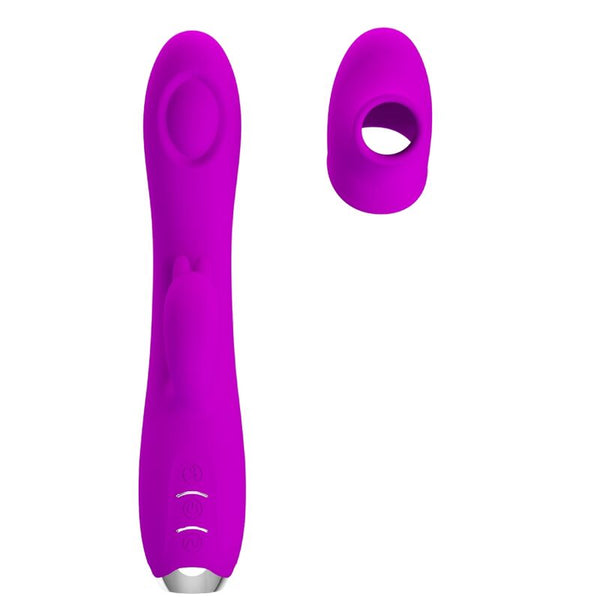 Regina vibrador succionador recargable morado