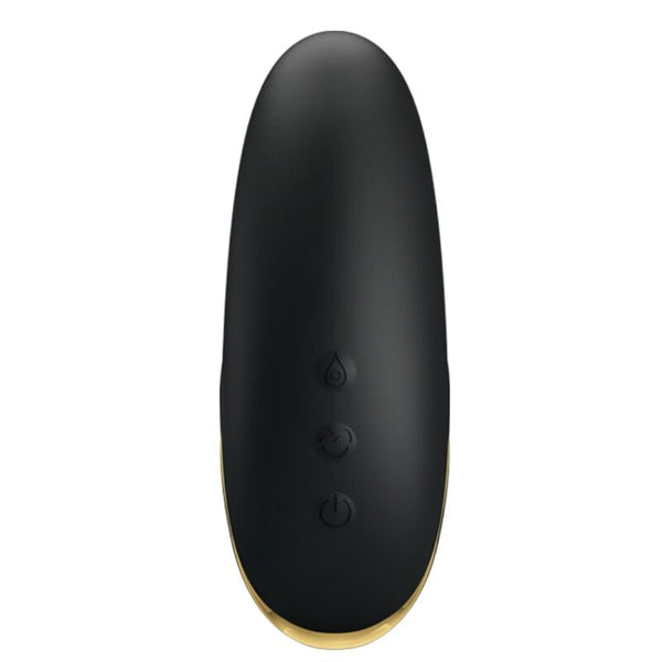 Succionador masajeador de lujo recargable negro pretty love